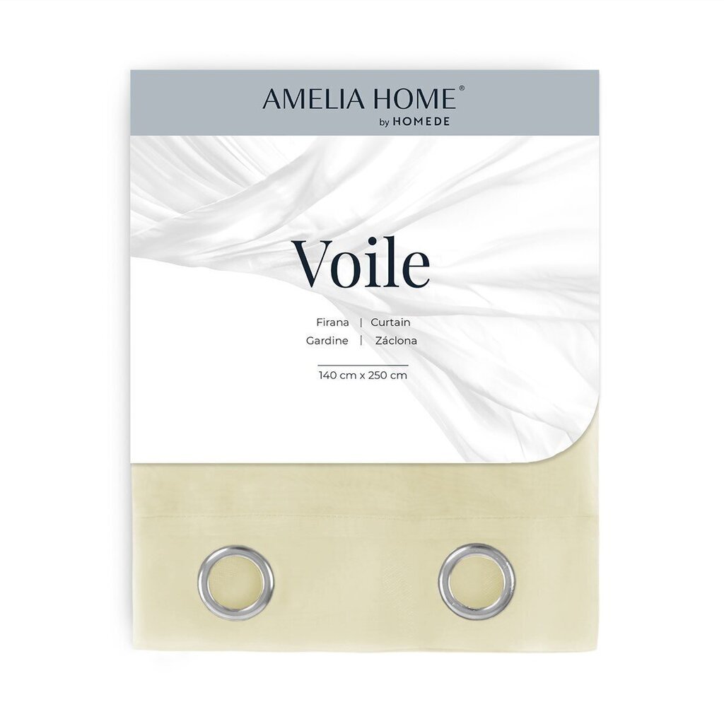 AmeliaHome kardin Voile hind ja info | Kardinad | kaup24.ee