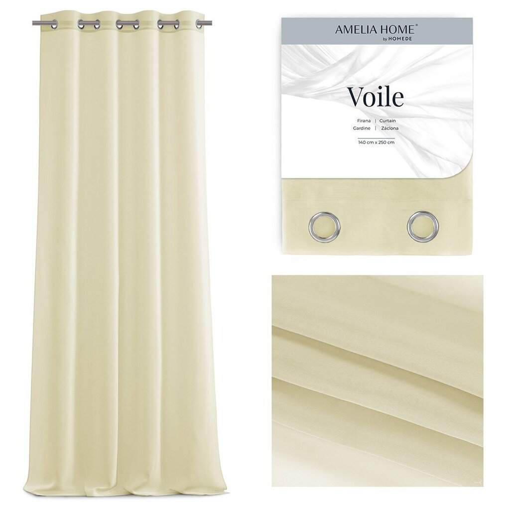 AmeliaHome kardin Voile hind ja info | Kardinad | kaup24.ee