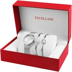 Подарочный набор для женщин часы Excellanc и два браслета цена и информация | Наборы украшений | kaup24.ee