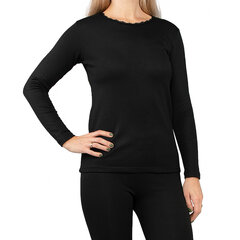 Женская термо футболка Ozlem, черная цена и информация | Женское термобелье | kaup24.ee