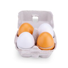 Rollimäng - Puidust munad (4 tk.), New Classic Toys 10600 hind ja info | Arendavad mänguasjad | kaup24.ee