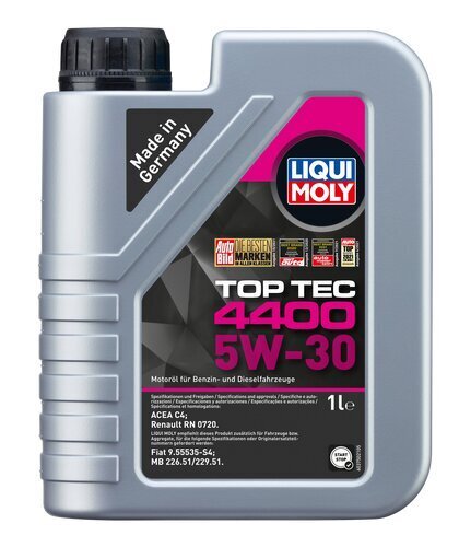 Mootoriõli Liqui Moly Top Tec 4400 5W-30 1L hind ja info | Mootoriõlid | kaup24.ee