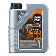 Моторное масло Liqui moly top tec 4200 5W-30 1 цена и информация | Моторные масла | kaup24.ee
