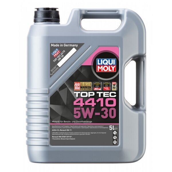 Mootoriõli Liqui Moly Top Tec 4410 5W-30 5L hind ja info | Mootoriõlid | kaup24.ee