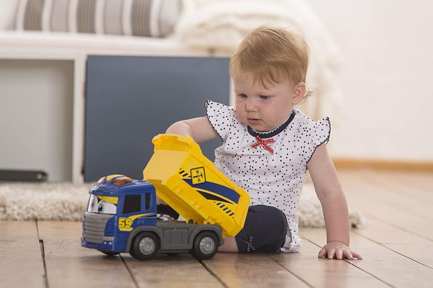 Veoauto Dickie Toys - Scania Dump Truck (25 cm) hind ja info | Imikute mänguasjad | kaup24.ee