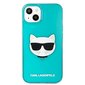 Original KARL LAGERFELD Glitter Shoupette Fluo telefoniümbris sobib iPhone 13 Mini, sinine цена и информация | Telefoni kaaned, ümbrised | kaup24.ee