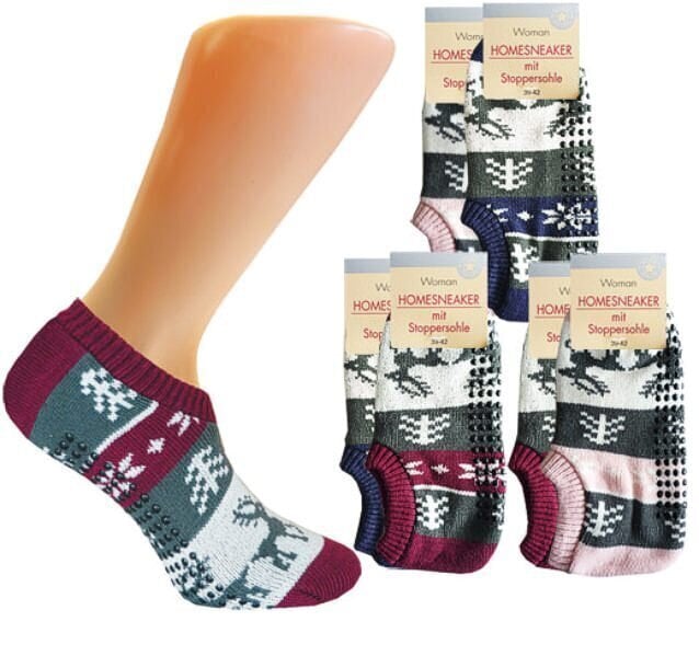 Naiste lühikesed talvesokid ABS Star Socks 5088, 2 paari цена и информация | Naiste sokid | kaup24.ee