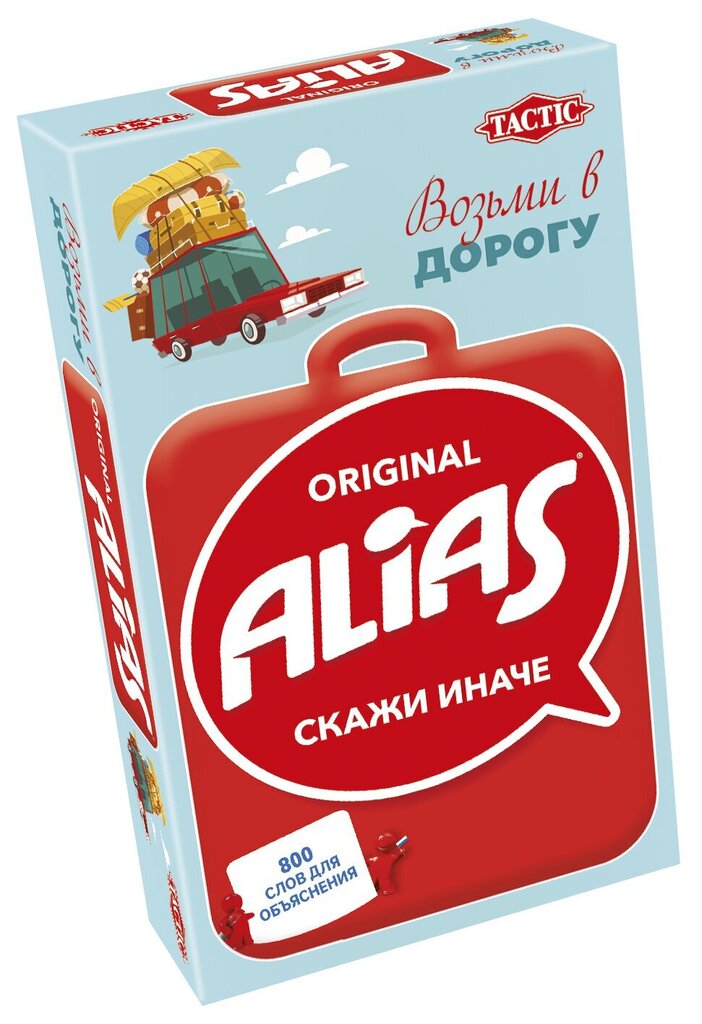 Reisimäng TACTIC „Alias" (vene keeles) цена и информация | Lauamängud ja mõistatused | kaup24.ee