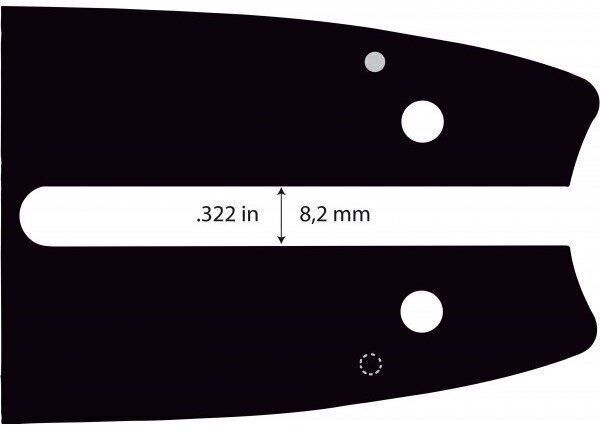 Lõiketera 12&3/8LP 1,3mm 44 daiverit. hind ja info | Aiatööriistade lisatarvikud | kaup24.ee