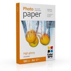Офисная бумага ColorWay A4 230 г/м, 100 листов цена и информация | Тетради и бумажные товары | kaup24.ee