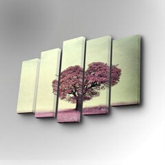 Репродукция из пяти частей Дерево цена и информация | Картины, живопись | kaup24.ee