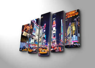 Репродукция из пяти частей Нью-Йорк цена и информация | Репродукции, картины | kaup24.ee
