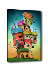 Репродукция Сказочные домики цена и информация | Картины, живопись | kaup24.ee