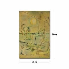 Reproduktsioon They're Biting (Paul Klee) hind ja info | Seinapildid | kaup24.ee