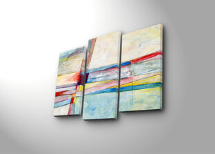 Kolmeosaline reproduktsioon Abstraktsioon цена и информация | Картины, живопись | kaup24.ee