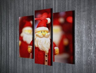 Репродукция из трех частей Дед Мороз цена и информация | Картины, живопись | kaup24.ee