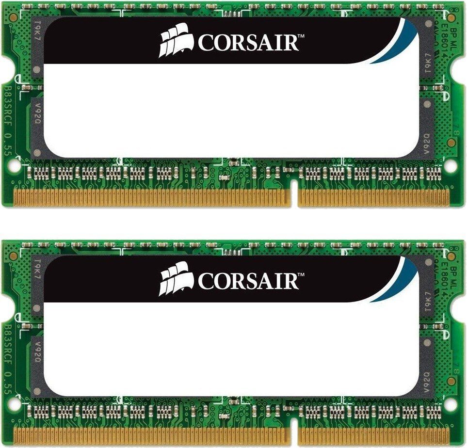 Corsair Mac Memory 8GB DDR3 CL7 SO-DIMM KIT OF 2 CMSA8GX3M2A1066C7 цена и информация | Operatiivmälu (RAM) | kaup24.ee