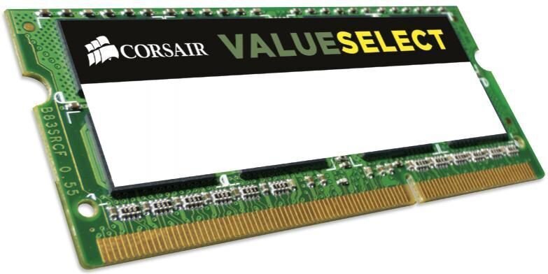 Corsair DDR3L SODIMM 8GB 1600MHz CL11 (CMSO8GX3M1C1600C11) цена и информация | Operatiivmälu (RAM) | kaup24.ee