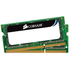 Corsair 8GB 1600MHz DDR3 SO-DIMM KIT OF 2 CMSO8GX3M2C1600C11 цена и информация | Оперативная память (RAM) | kaup24.ee