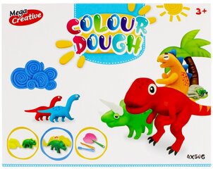 Dinosauruste plastiliinikomplekt hind ja info | Arendavad mänguasjad | kaup24.ee