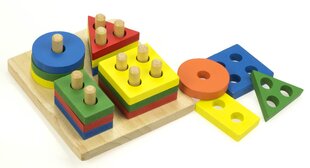 Набор геометрических фигур - сортер цена и информация | Развивающие игрушки | kaup24.ee