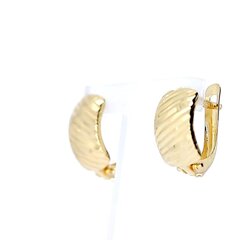Kuldsed kõrvarõngad AM16_AU585AS_000_YELLOW-1,26- hind ja info | Kõrvarõngad | kaup24.ee