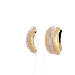 Kuldsed kõrvarõngad AS01_AU585AS_000_YE-WH-2,12- hind ja info | Kõrvarõngad | kaup24.ee