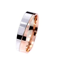 Золотое кольцо A-136_AU585ZD_000_PI-WH-5,58-22,00 MM цена и информация | Кольцо | kaup24.ee