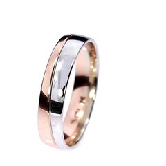 Золотое кольцо B-210_AU585ZD_000_PI-WH-4,10-22,00 MM цена и информация | Кольцо | kaup24.ee