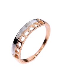 Золотое кольцо KODD238_AU585ZD_000_PI-WH-2,15-17,00 MM цена и информация | Кольцо | kaup24.ee