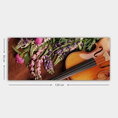 Reproduktsioon Lilled ja viiul hind ja info | Seinapildid | kaup24.ee