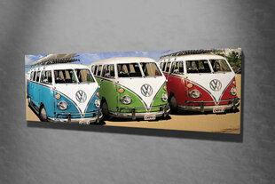 Репродукция Фургон Volkswagen цена и информация | Настенные деревянные декорации | kaup24.ee