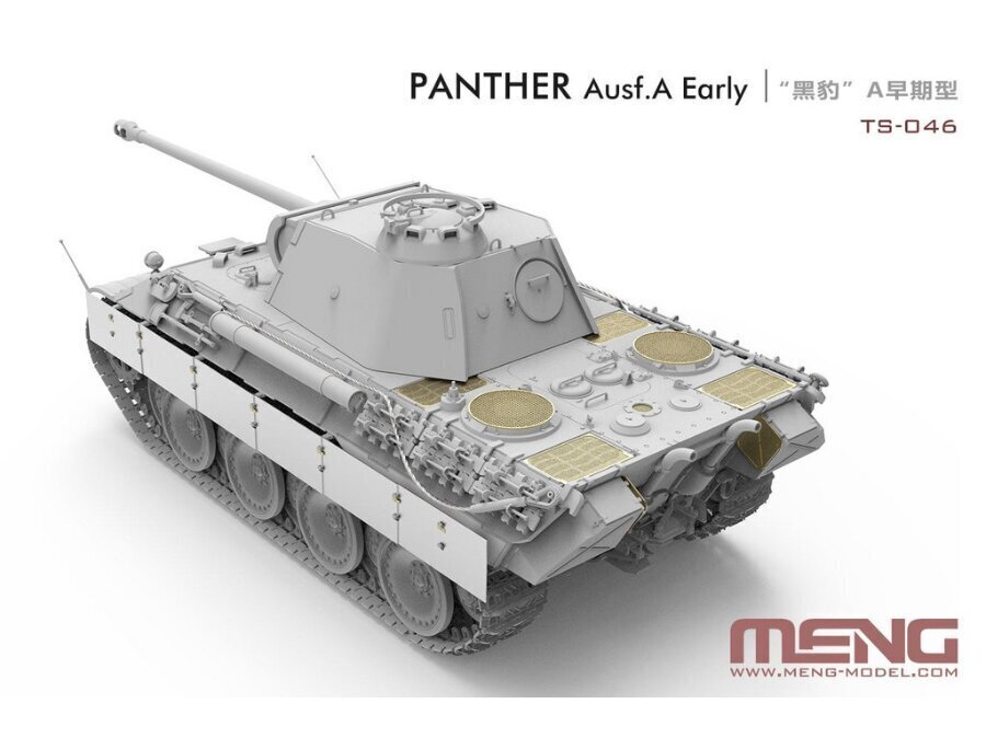 Meng Model - German Medium Tank Sd.Kfz. 171 Panther Ausf. A Early, 1/35, TS-046 цена и информация | Klotsid ja konstruktorid | kaup24.ee