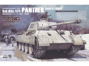 Сборная пластиковая модель Meng Model - German Medium Tank Sd.Kfz. 171 Panther Ausf. A Early, 1/35, TS-046 цена и информация | Конструкторы и кубики | kaup24.ee
