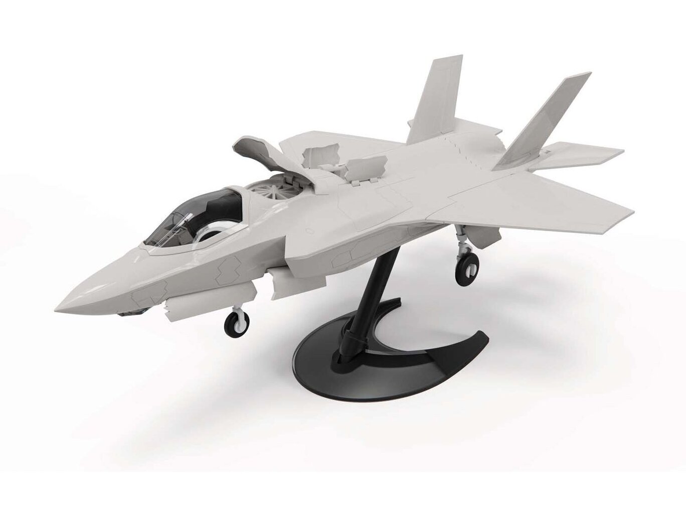 Airfix - QUICK BUILD F-35B Lightning II, J6040 цена и информация | Klotsid ja konstruktorid | kaup24.ee