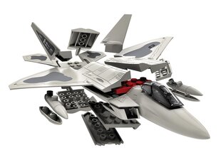 Сборная модель для склеивания Airfix - QUICK BUILD F22 Raptor, J6005 цена и информация | Конструкторы и кубики | kaup24.ee