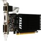MSI GeForce GT710 1GB DDR3 PCIE GT 710 1GD3H LP цена и информация | Videokaardid (GPU) | kaup24.ee