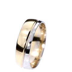 Золотое кольцо OE-262_AU585ZD_000_YE-WH-5,68-22,00 MM цена и информация | Кольцо | kaup24.ee