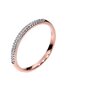 Vääriskividega kuldsõrmus RG63629-0.10_BR585ZD_026_PINK-1,66G 0,07CT-16,00 MM цена и информация | Sõrmused | kaup24.ee