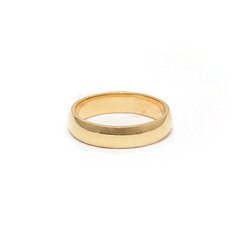 Обручальное кольцо из жёлтого золота, с комфортной посадкой ZG4MM/1Y цена и информация | Кольцо | kaup24.ee