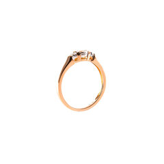Золотое кольцо с бриллиантами ZGR27093DI цена и информация | Кольцо | kaup24.ee