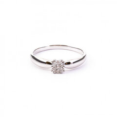 Золотое кольцо с бриллиантами ZGFC004244R5WD цена и информация | Кольцо | kaup24.ee