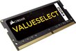 Corsair ValueSelect 8GB 2133MHz CL15 SODIMM DDR4 KIT OF 2 CMSO8GX4M2A2133C15 hind ja info | Operatiivmälu (RAM) | kaup24.ee
