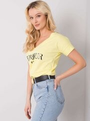 Naiste t-särk, kollane hind ja info | Naiste T-särgid | kaup24.ee