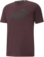 Puma Футболки Ess Logo Tee Bordeaux 586667 21/2XL цена и информация | Meeste T-särgid | kaup24.ee