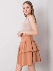 коричневая мини-юбка с воланами от jenny цена и информация | Юбки | kaup24.ee