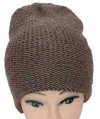 Kootud topeltmüts meriinovillaga naistele hind ja info | Naiste mütsid ja peapaelad | kaup24.ee