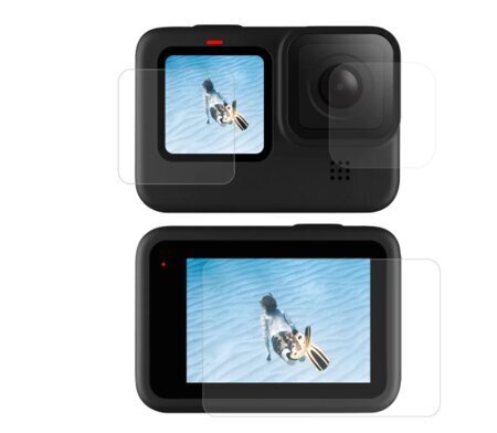 Kaitsekile Telesin GoPro Hero 9 / Hero 10 kaameratele hind ja info | Videokaamerate kotid | kaup24.ee