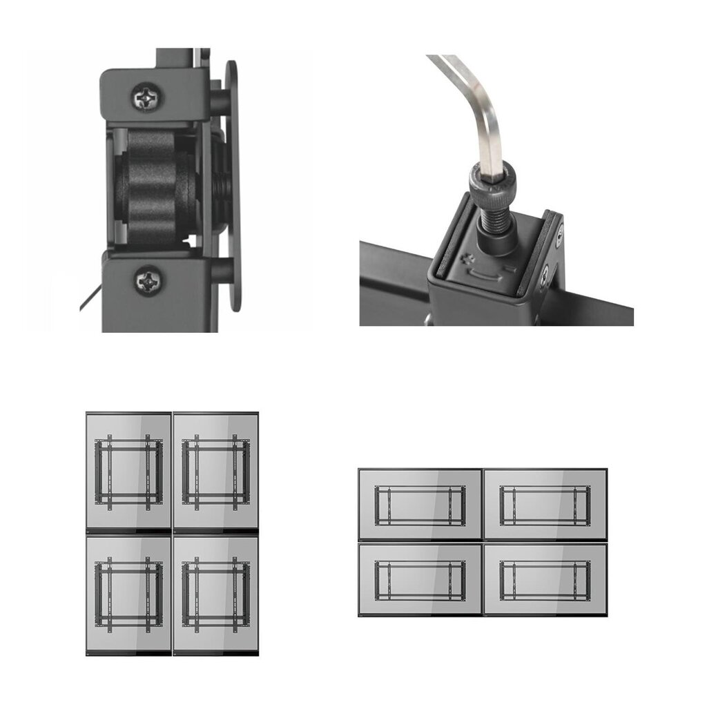 MACLEAN MC-845 hind ja info | Monitori hoidjad | kaup24.ee