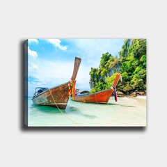 Репродукция Лодка на побережье цена и информация | Картины, живопись | kaup24.ee